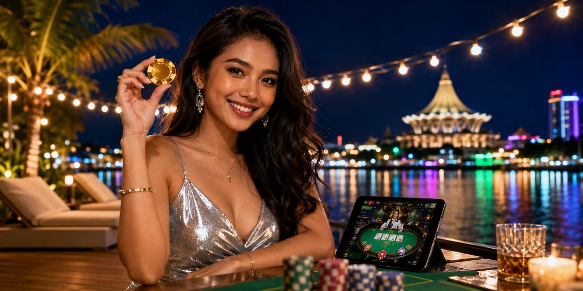 Pengguna mengikuti taruhan sukan tempatan di jqk29 Kuching Sarawak